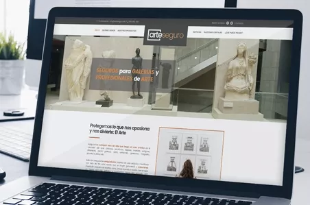 Desarrollo Web Arte Seguro: Empresa espcializada en asegurar obras de arte 