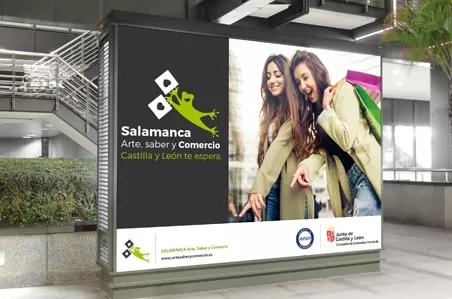 Desarrollo Imagen Ayto Salamanca. : Campaña publicitaria para la promoción de los establecimientos salmantinos