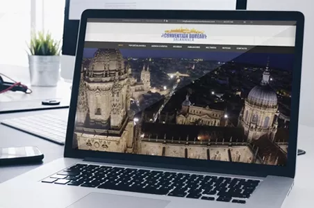Desarrollo Web Convention Bureau Salamanca: Fundación para organización de eventos en congresos