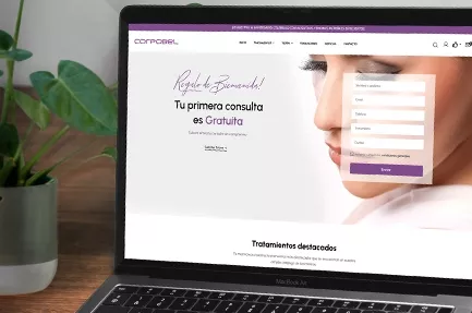 Desarrollo tienda On -line Corpobel: Tienda Onliine dedicada a  ofrecer servicios relacionados con la medicida estética
