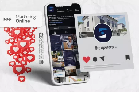 Marketing on-line Grupo Ferpal: Mejora de presencia en redes sociales y difusión de contenido estratégico.