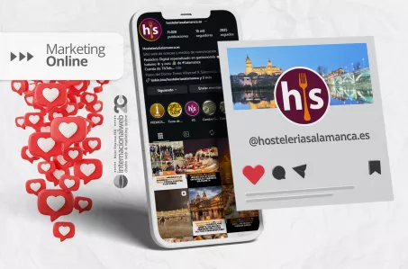 Marketing on-line HosteleríaSalamanca : Mejora de presencia en redes sociales y difusión de contenido estratégico.