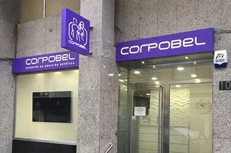 Trabajo de diseño gráfico Corpobel: Creación de logotipo e imagen de marca