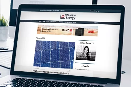 Review Energy: Periódico digital dedicado a las energías renovables.