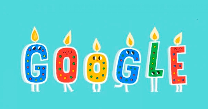 ¡Feliz cumpleaños¡ Google cumple 20 años
