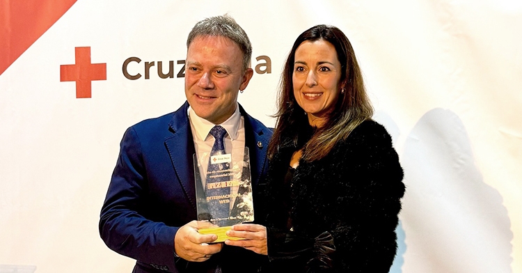 InternacionalWeb, reconocida por Cruz Roja Salamanca en el acto ‘Empresas que inspiran’